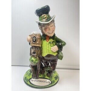 Blue Sky Clayworks 2022 The Shamrock King St Patrick’s Day Figurine (Sm Chip)